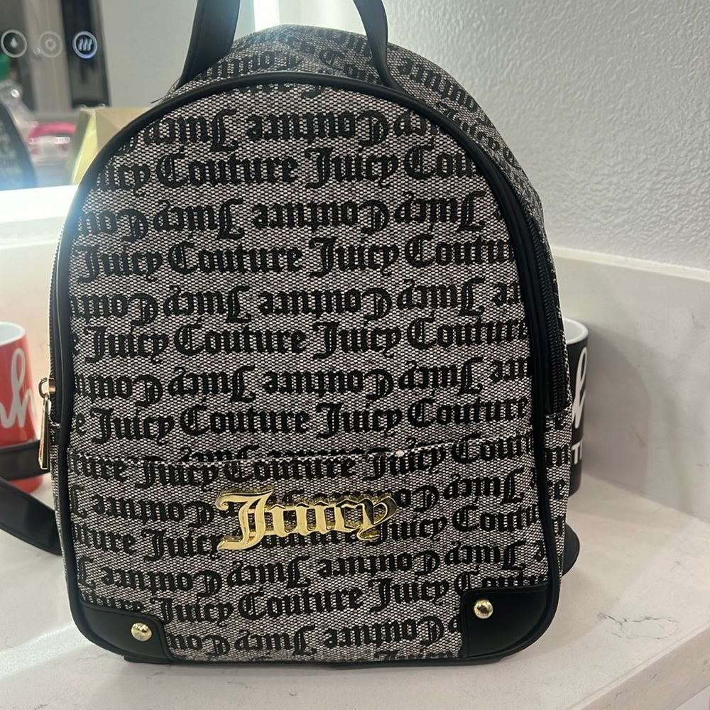 Juicy Couture Scripted Backpack Nwot - image 2
